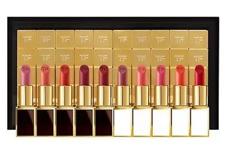 Tom Ford lipstick collection