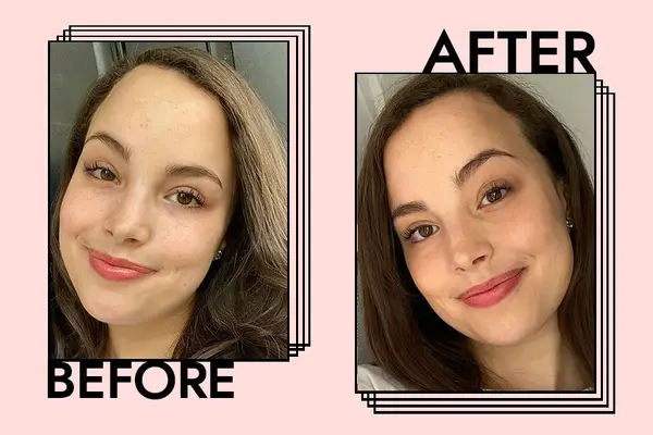 ysl touche eclat before and after