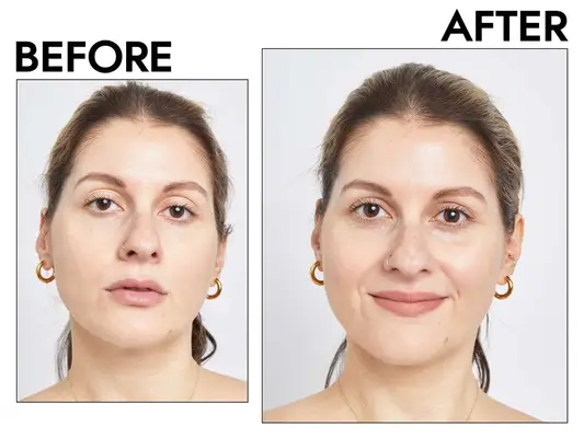 The before and after photos of Charlotte Tilbury Matte Revolution Lipstick