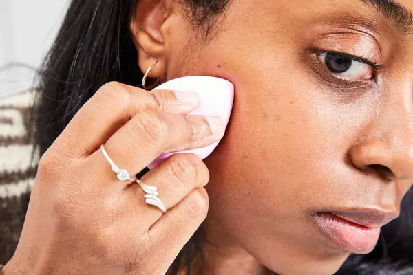 A person applies the Melt Cosmetics The Sculpt Stack