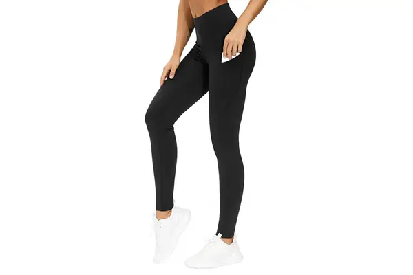 Amazon PD THE GYM PEOPLE Thick High Waist Yoga Pants Black