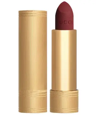 Gucci Matte Lipstick in Myra Crimson