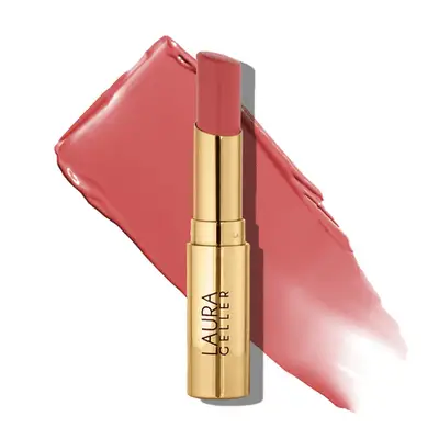 laura geller jelly tint lipstick in light rose color