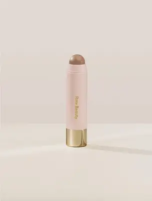 Rare beauty warm wishes effortless bronzing stick without a cap on
