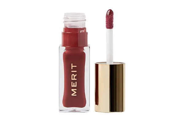 Merit Beauty Shade Slick Tinted Lip Oil in Sangria