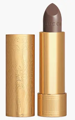 Gucci Rouge Ã LÃ¨vres Satin Lipstick in Pauline Brown
