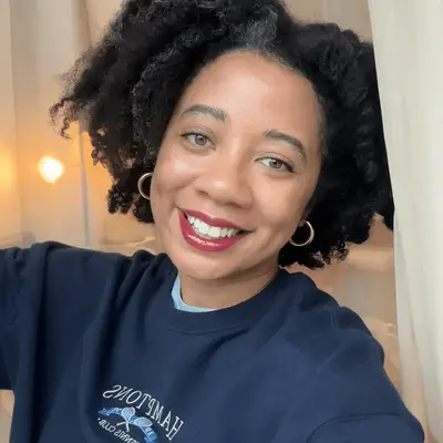 MYM Beauty editor wearing Tarte Maracuja Juicy Lip Tattoo