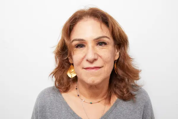 Closeup of person smiling