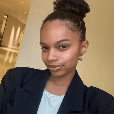 MYM Beauty editor wearing e.l.f. Glow Reviver Lip Balm