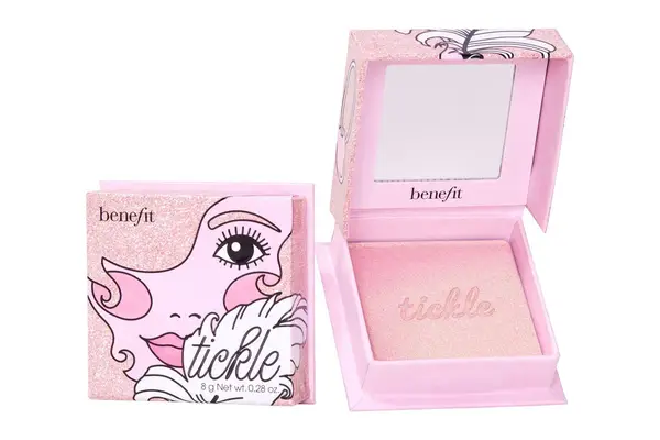 Benefit Cosmetics Tickle Golden Pink Powder Highlighter