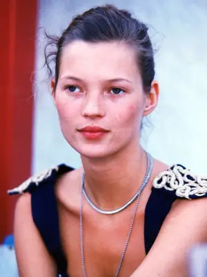 Kate Moss beauty evolution