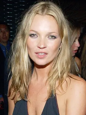 Kate Moss, long hair