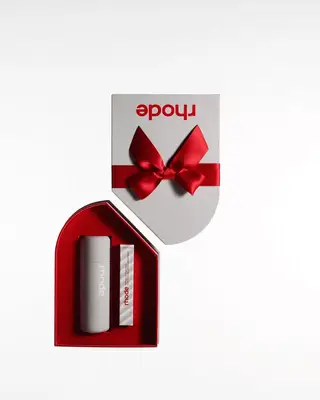 Rhode holiday set on a white background