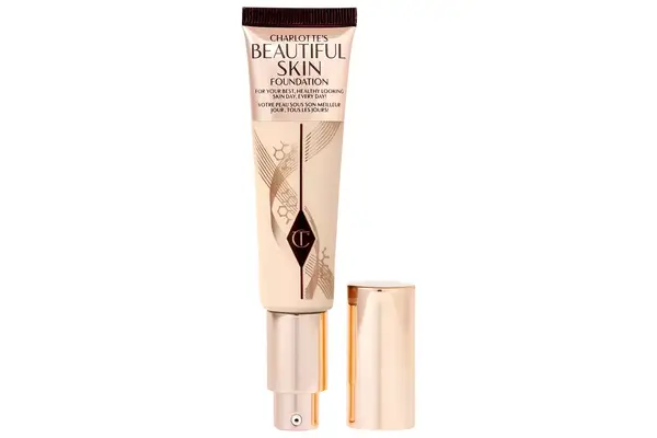 Charlotte Tilbury Beautiful Skin Medium Coverage Liquid Foundation with Hyaluronic Acid