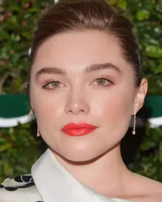 Florence Pugh natural makeup look