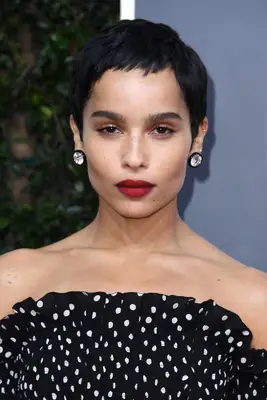 Zoe Kravitz with a pixie Haircut