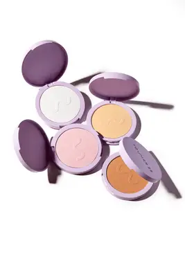 The Tower28 powder before and after. 