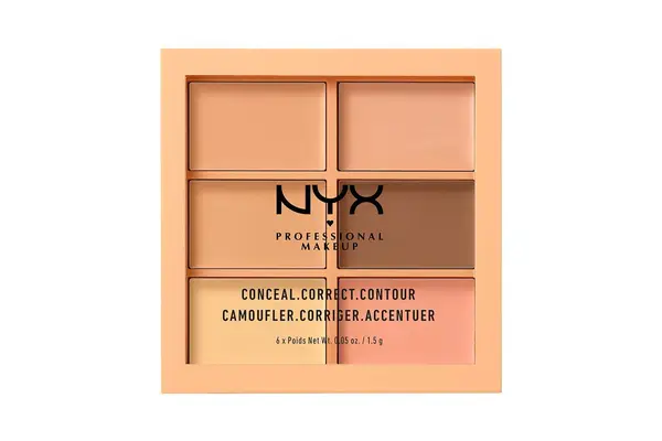 A person applies the e.l.f Cream Contour Kit Palette