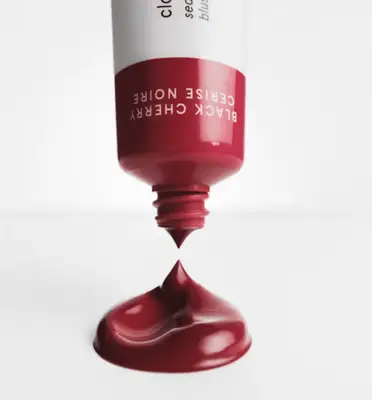 Glossier black cherry cloud paint