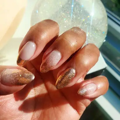 Gold Glitter Details