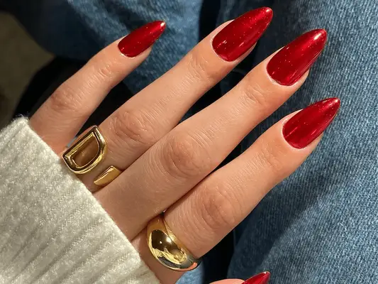 11 Weihnachtsverchrommaniküren perfekt für die Ferienzeit