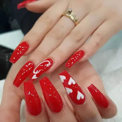 Glossy red Valentine