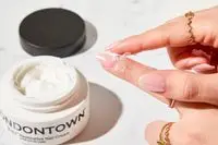 Person tests Londontown Restorative Nail Cream