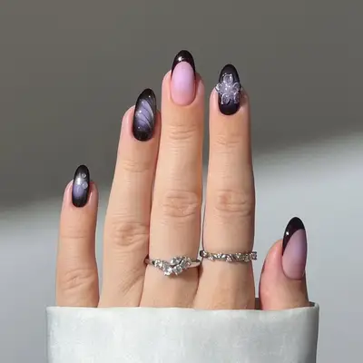 3D Plum Nails - MYM Beauty Plum Nail Ideas