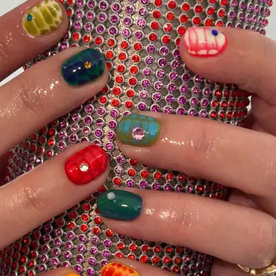 Mix-n-Match Croc Shorties - MYM Beauty January Nail Ideas