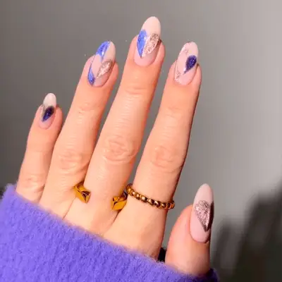 velvet heart nails