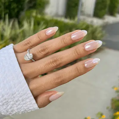 Glazed manicure 