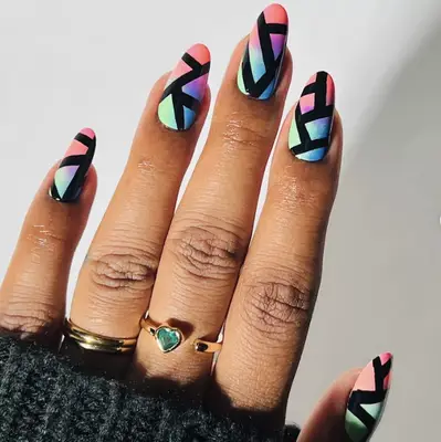Stained Glass nails