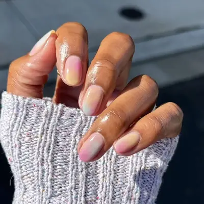 marbled sorbet nails