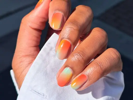 18 Sorbet Nail Ideas for en søt vårens titt