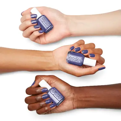 Ulta Essie Blues + Greens Nail Polish Wink Of Sleep Colorway on Model