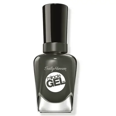 Olive green nail polish
