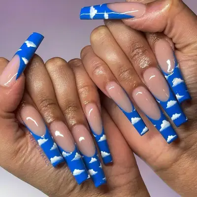 Cloud nails. 