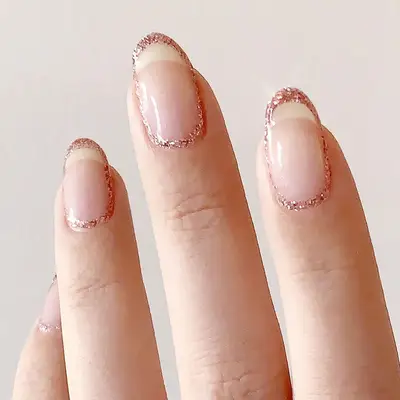 glitter tips