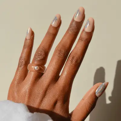 Nude Nail Designs Negative Space