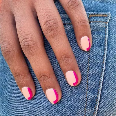 Nude Nail Designs High Contrast