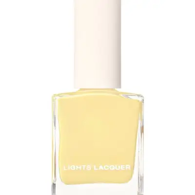 Lights Lacquer nail polish bottle labeled Banana Split