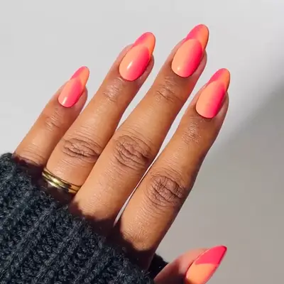 Textured manicure with blue and silver 3D designs