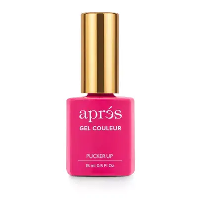 Hot pink Apres nail polish