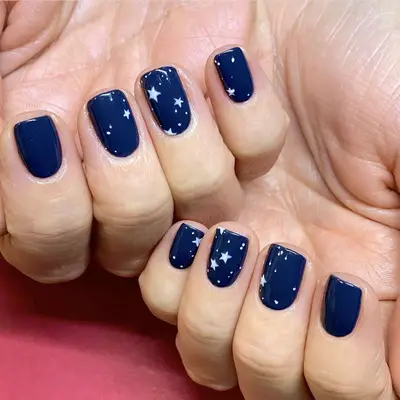 Starry Night manicure