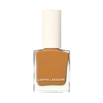 Lights Laquer Nail Polish in Affogato