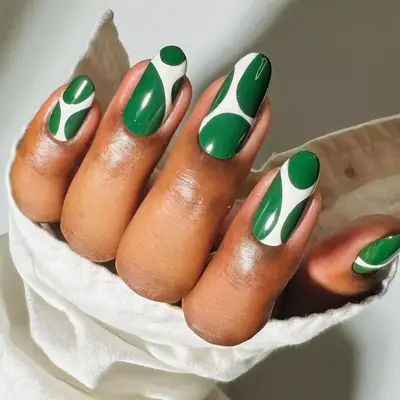 Dark green tortoise shell