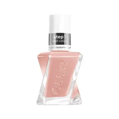 A bottle of Essie Gel Couture nail polish with a unique twisted design