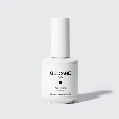 Gelcare Patent Leather Black - MYM Beauty October Nail Colors