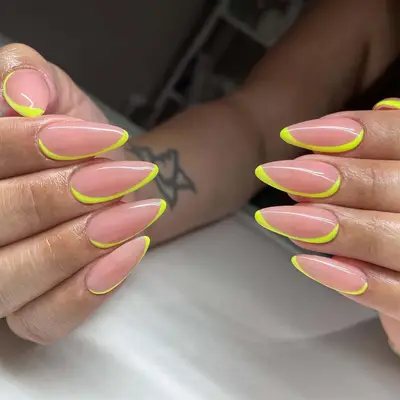 side neon nails