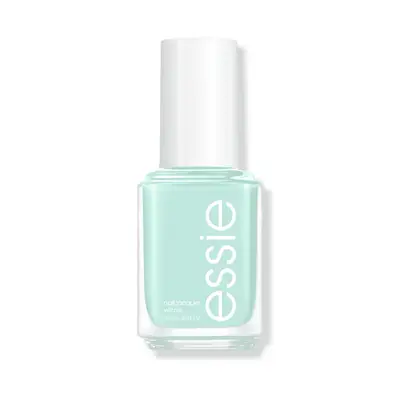 Mint green nail polish